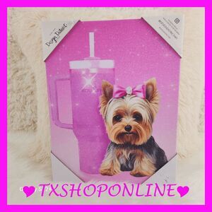 💕💕{Design District} Designer Framed Pink Bling Fashion Wall Art💟💟 New